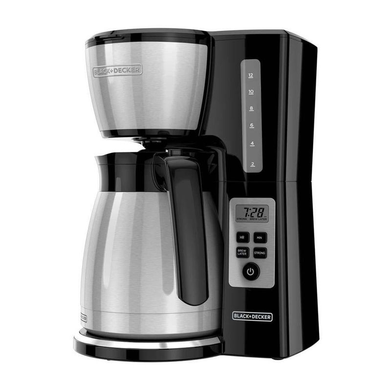 Cafetera Programable Con Jarra Termica B - Black And Decker