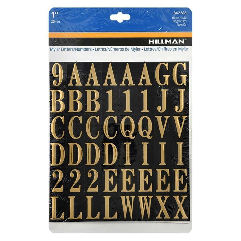 Stickers Dorado 112 Pzs - Hillman
