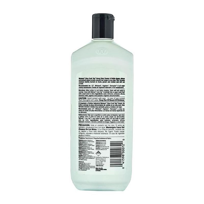 Limpiador De Cocina De Vidrio - Weiman