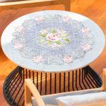 Centro De Mesa 30 Cms Blanco - Viva
