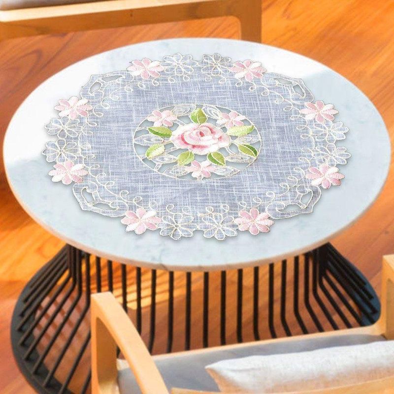 Centro De Mesa 30 Cms Blanco - Viva