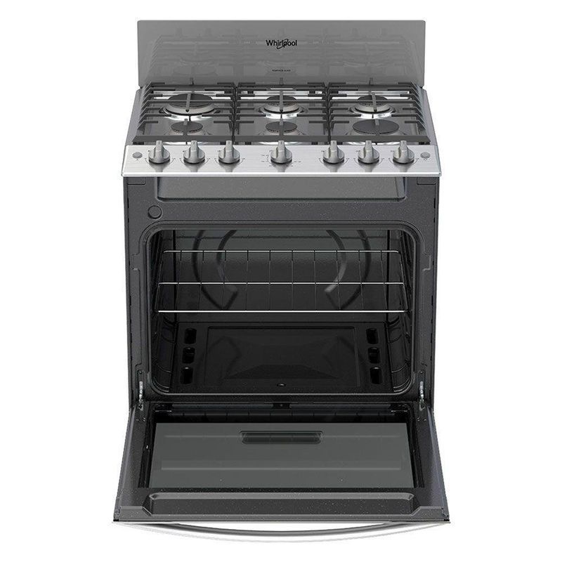 Estufa A Gas De 6 Hornillas Con Encendido Eléctrico 30 Plg - Whirlpool