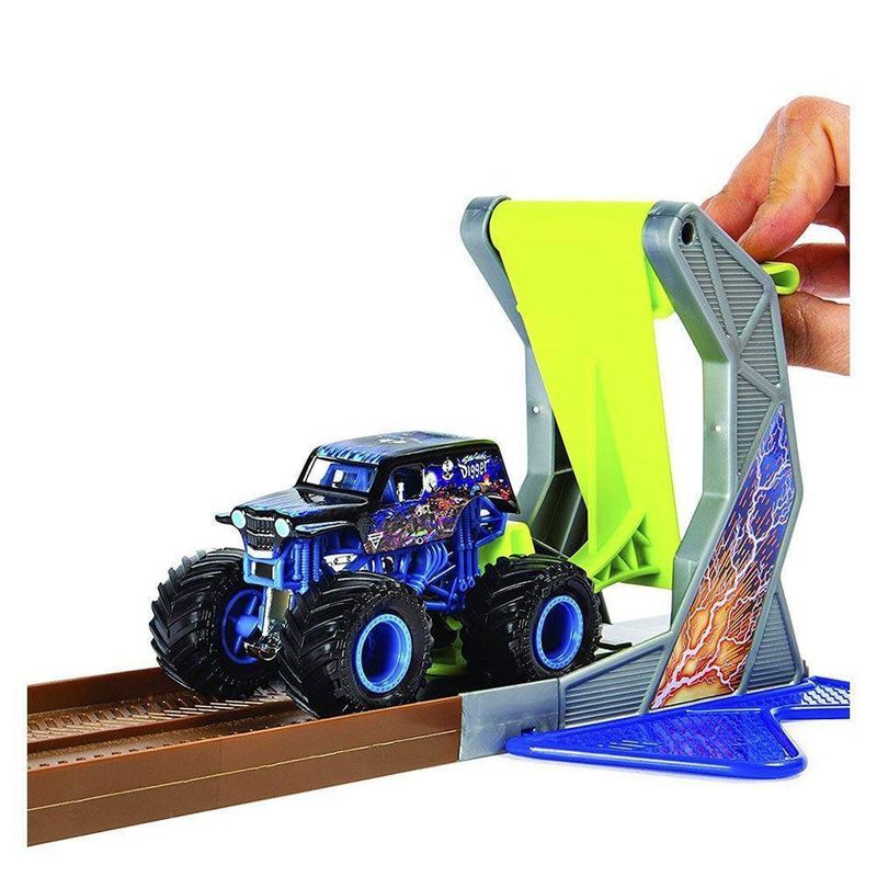 Monster Jam Set De Trucos Básico Escala 1:64 Surtido