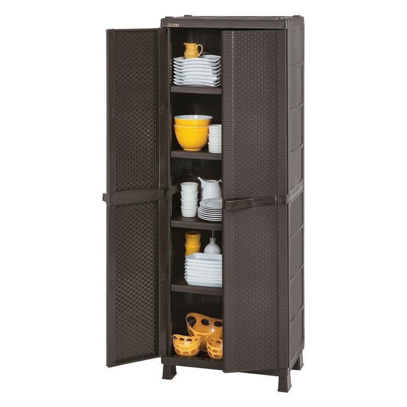 Armario Grande Apariencia Rattan - Rimax