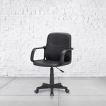 Silla Negra De Altura Ajustable Para Oficina - Z