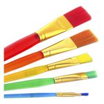 Pincel Mixto Transparente Jumbo 5 Uni - Tucan