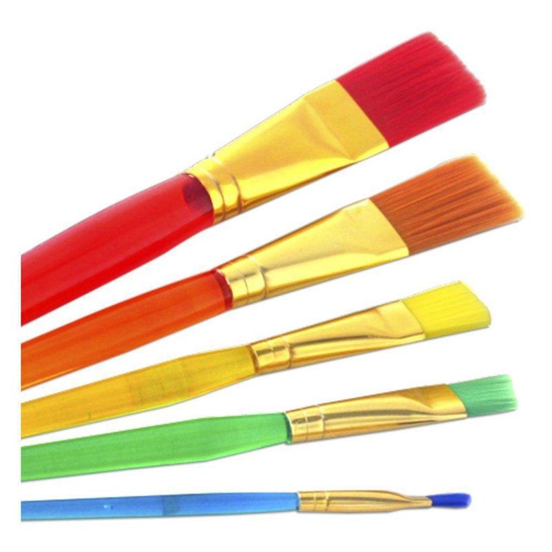 Pincel Mixto Transparente Jumbo 5 Uni - Tucan