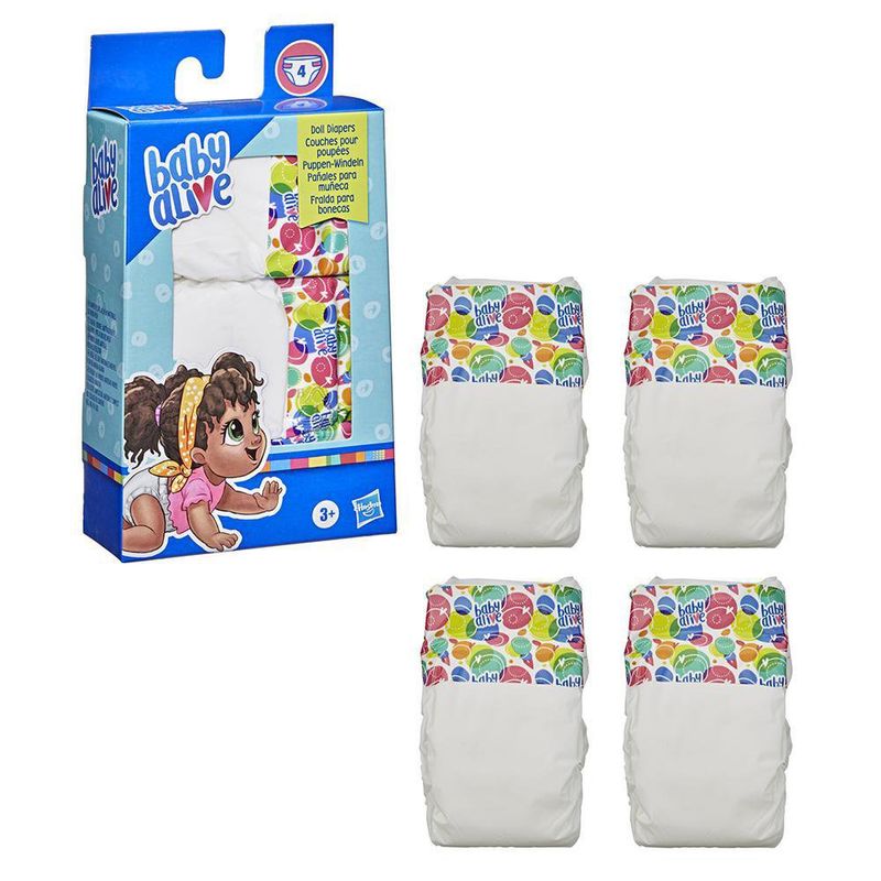 Baby Alive - Pañales Para Muñeca