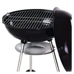 Churrasquera A Carbón Redonda Con Ruedas Kettle 22 Plg - Weber