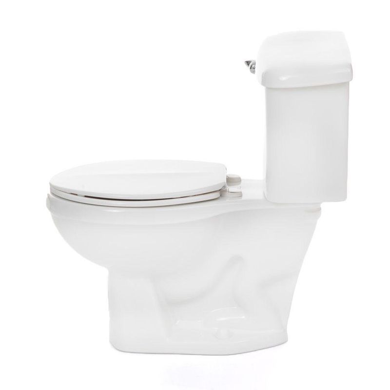 Sanitario de Dos Piezas Redondo Blanco