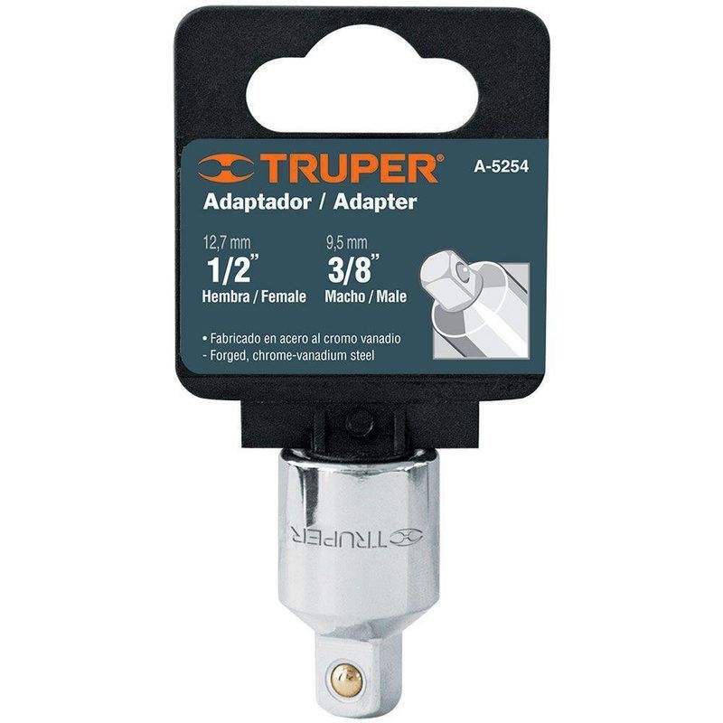 Adaptador De 1/2 Plg A 3/8 Plg - Truper
