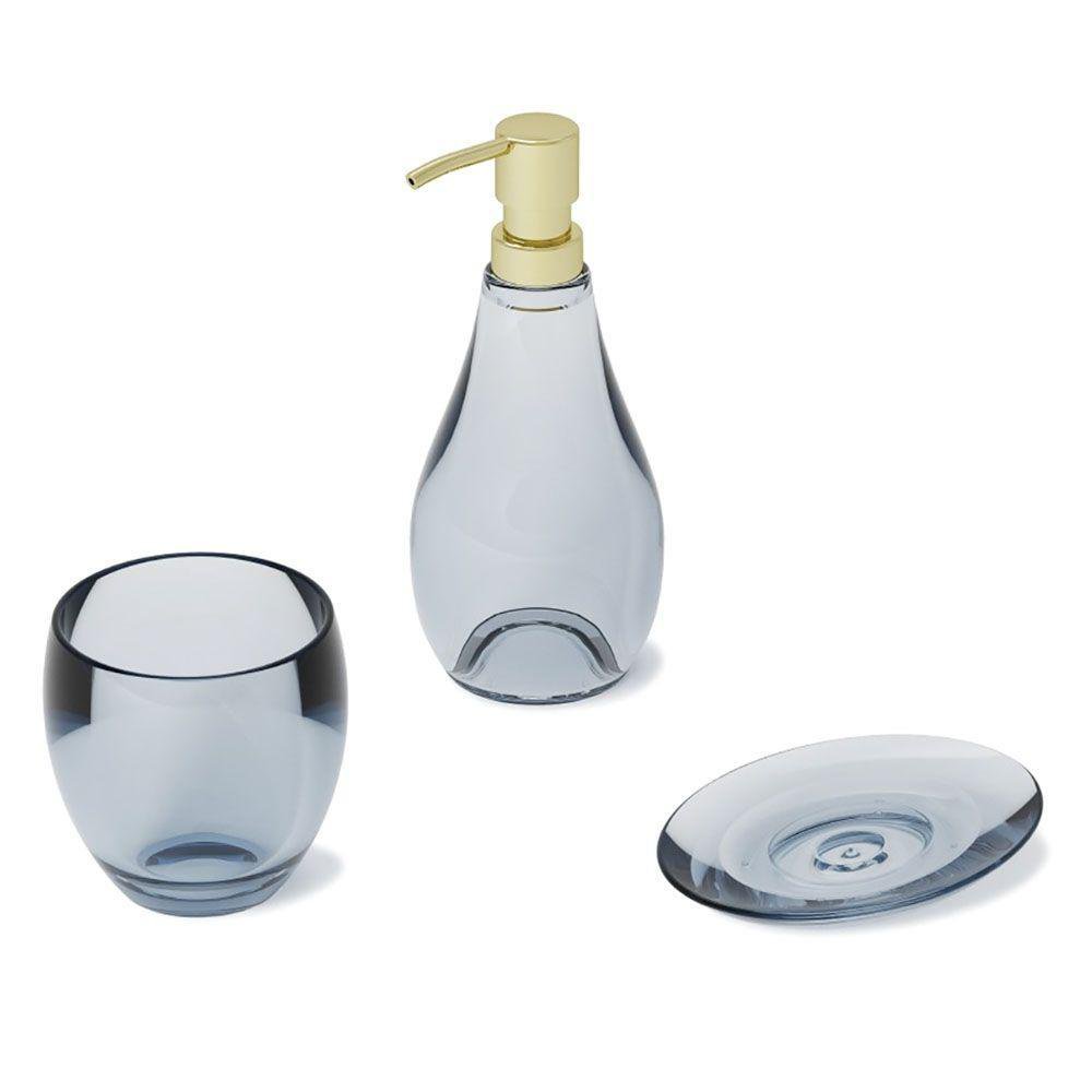 Bicchiere da bagno nero 322211 | Leroy Merlin
