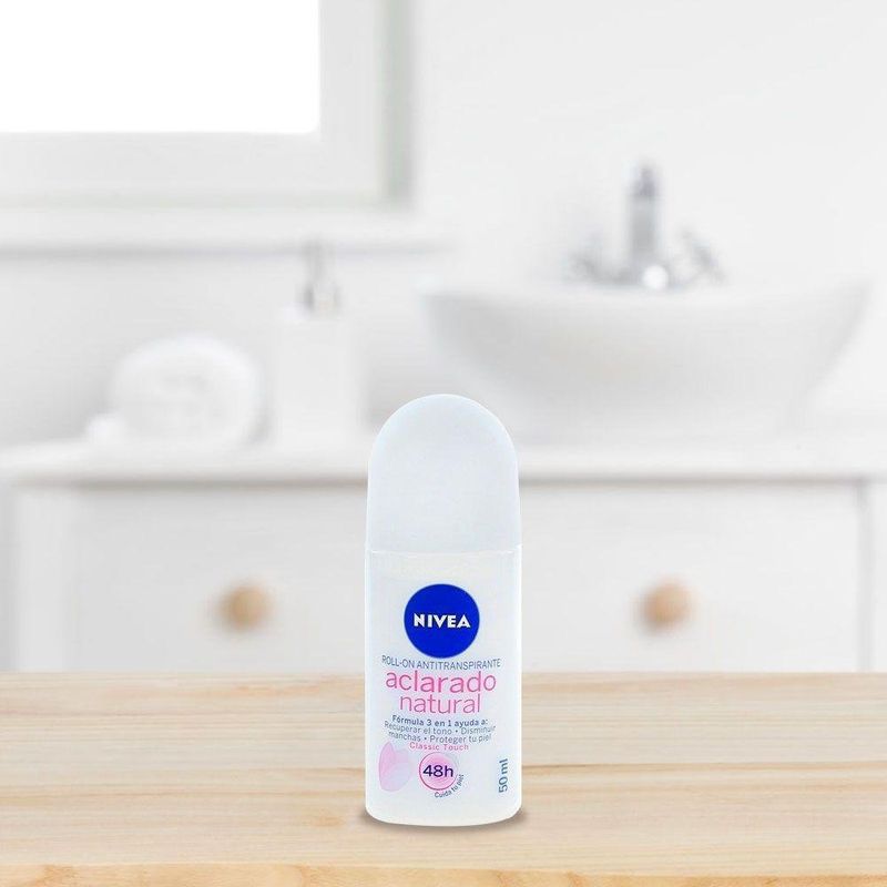 Nivea Deo Aclarado Natural Classic Roll