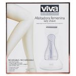 Afeitadora Recargable Acero Inoxidable - Viva