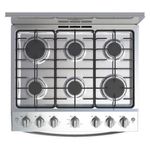 Estufa A Gas Con Horno Gris 30 Plg - Whirlpool