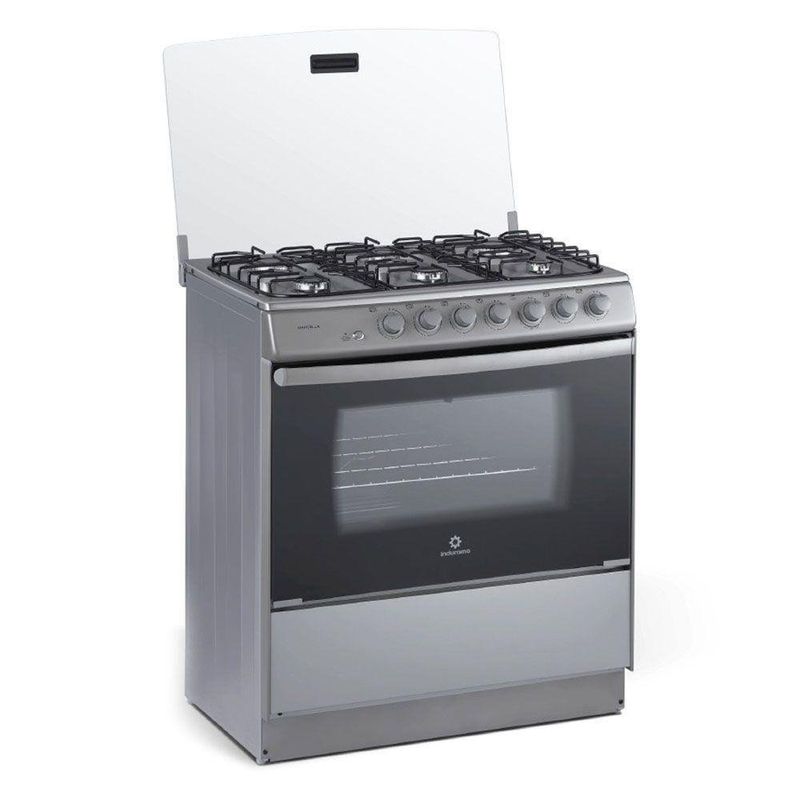 Estufa-De-Gas-6-Hornillas-Con-Horno-Gris-32-Plg----Indurama
