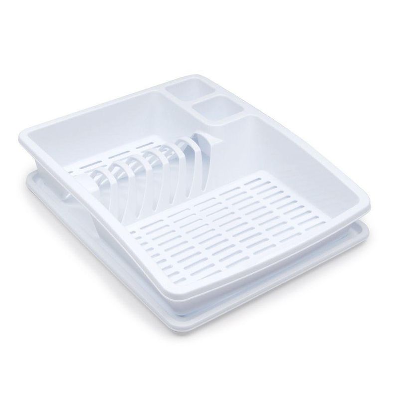 Escurridor Y Bandeja Plástica Para Platos