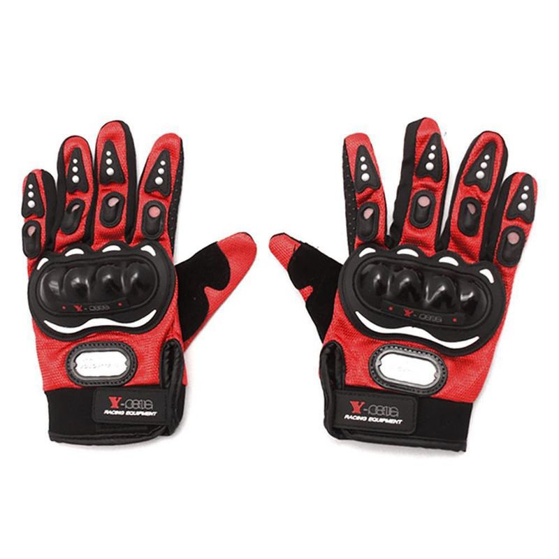 Guantes Para Motos Cerrados XL Rojo