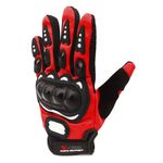 Guantes Para Motos Cerrados XL Rojo
