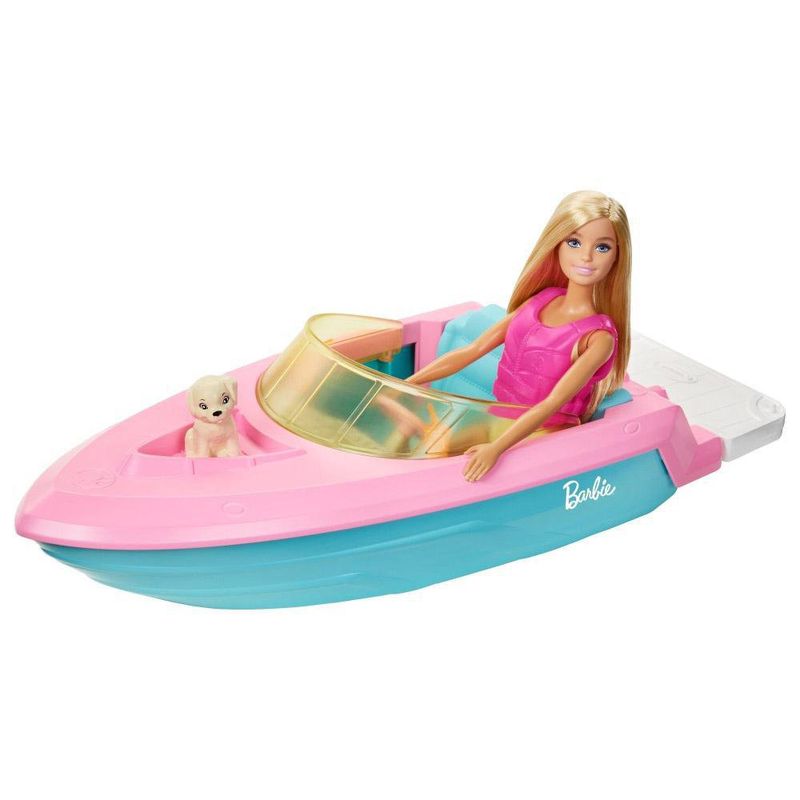 Bote Con Muñeca - Mattel