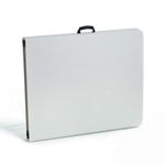 Mesa Para Exterior Plegable De Plástico Blanca - Z