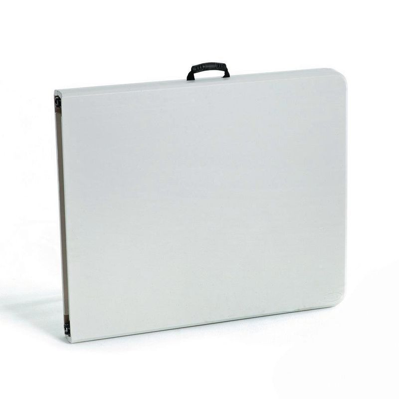 Mesa Para Exterior Plegable De Plástico Blanca - Z