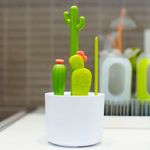 Set Cepillos Limpiadores Cacti 4Pk Verd - Boon