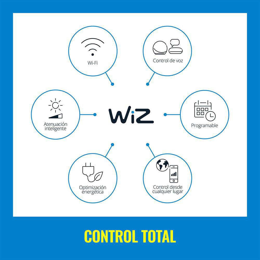 WiZ Lampadina LED forma standard E27 Wi-Fi bluetooth