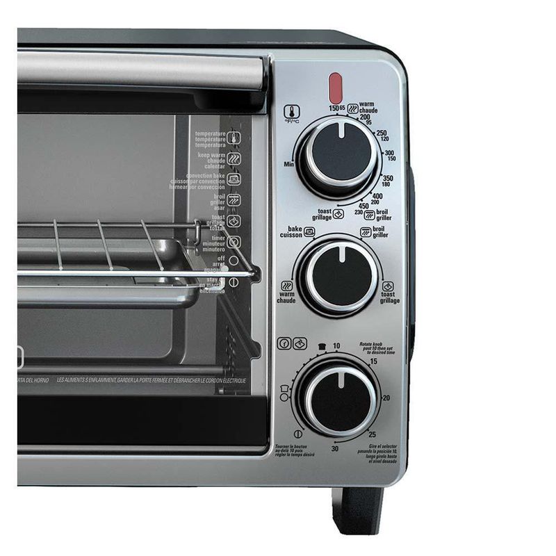 Horno Tostador 6 Porciones Silver