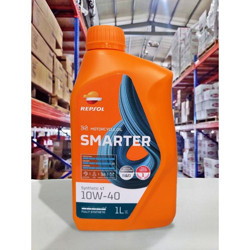 Aceite Para Moto Sintético 4T 10W-40 - Repsol - Cemaco