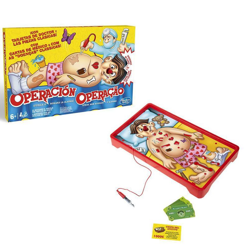 Juego operando store de hasbro