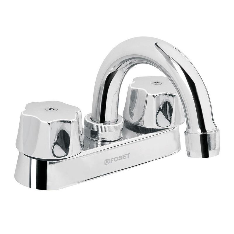 Mezcladora para Lavamanos Cuello Curvo - Foset