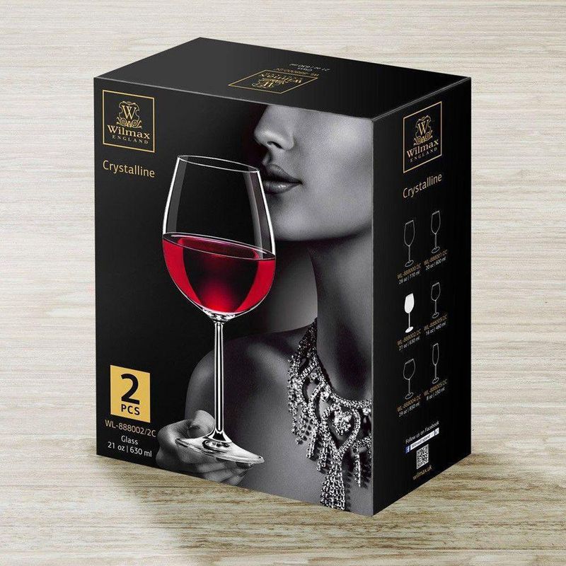Set 2 Copas De Vino 21 Oz Olivia - Wilmax