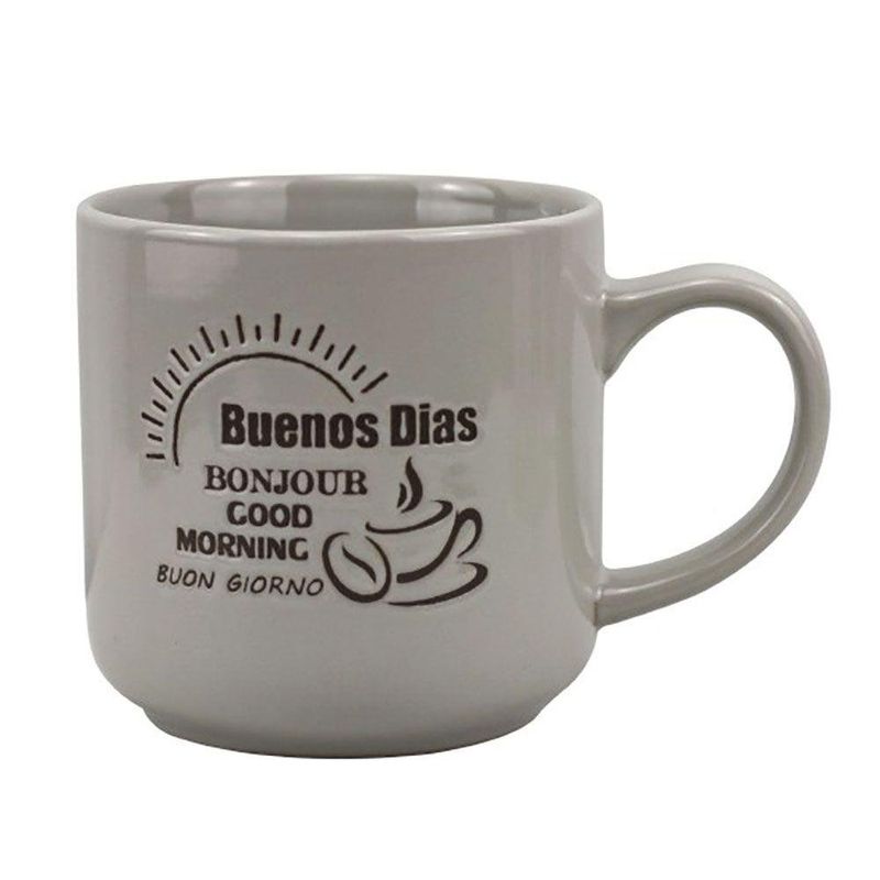 Taza Buenos Dias 14Oz Varios Colores