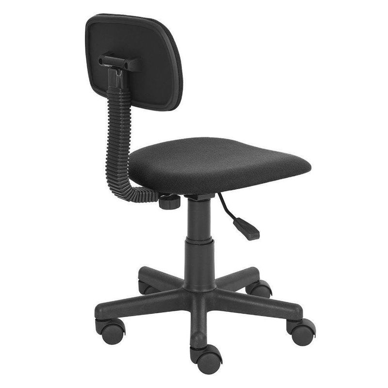 Silla Para Oficina Sin Brazos Negra - Z