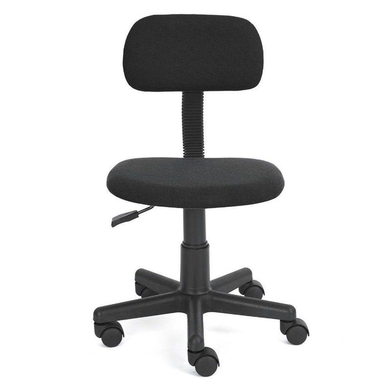 Silla Para Oficina Sin Brazos Negra - Z