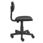 Silla Para Oficina Sin Brazos Negra - Z