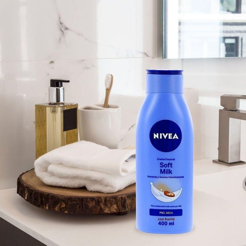 Nivea Body Soft Milk Piel Seca 400Ml