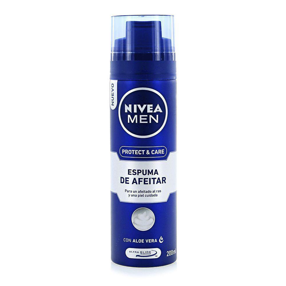 Espuma De Afeitar Nivea Men Protect & Care 200ml