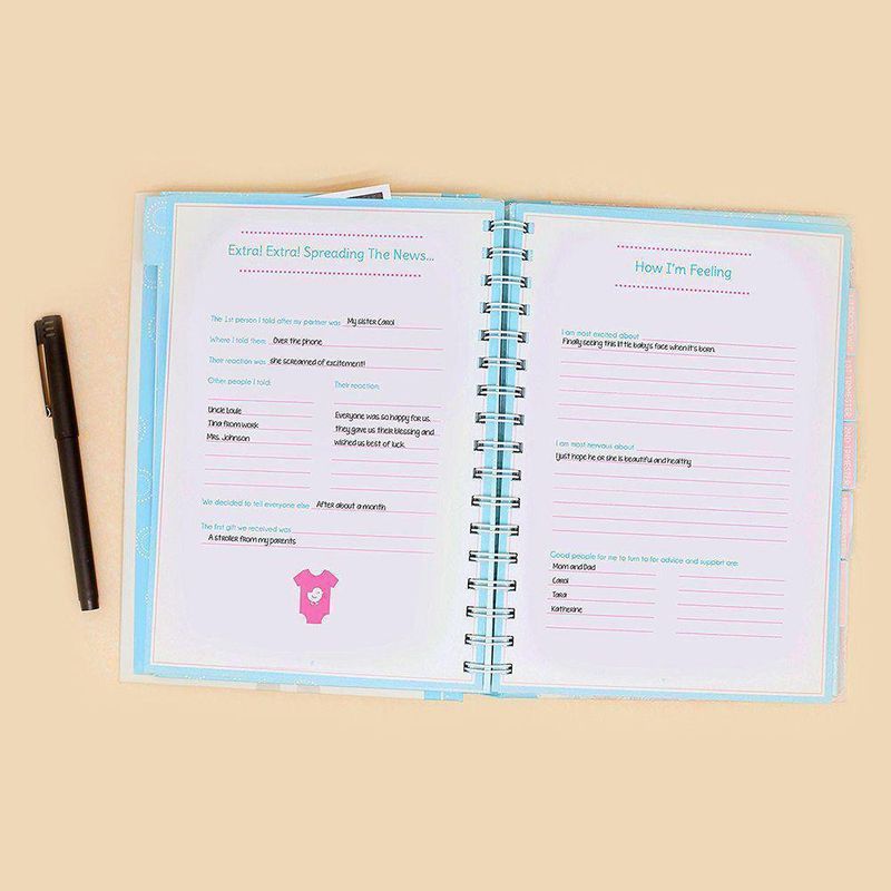 Diario Para Embarazo - Cotton Candy