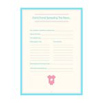 Diario Para Embarazo - Cotton Candy
