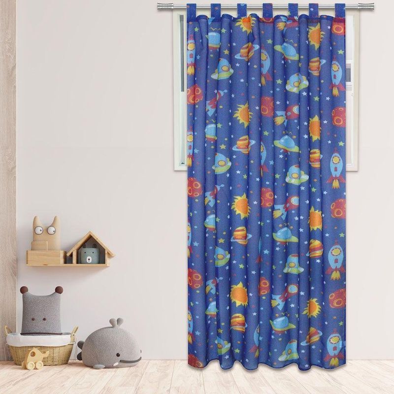 Cortinas Seda Universo 140X240 Niños - Koala