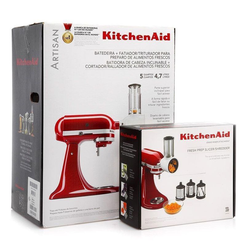 Combo Batidora Artisan 5Qt + Aditamento - Kitchenaid