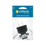 Espiga Tipo A De 125 V Y 15 A Negra - Volteck