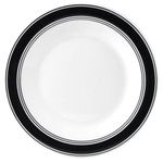 Vajilla 12 Pzs Borde Negro - Toscana