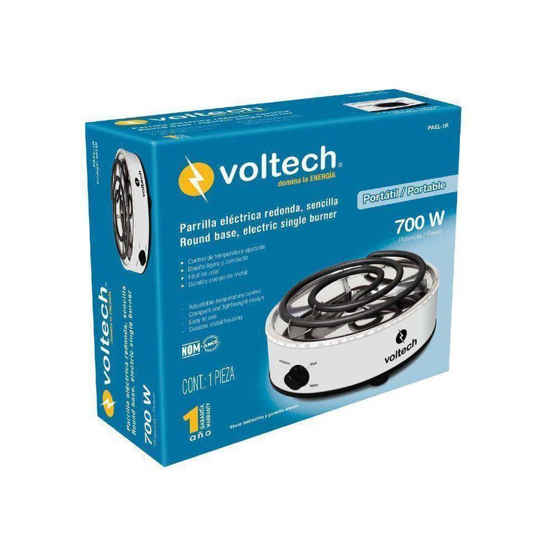 Hornilla Portátil Eléctrica 700W - Volteck