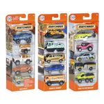 Carros 5 Pack Matchbox - Mattel