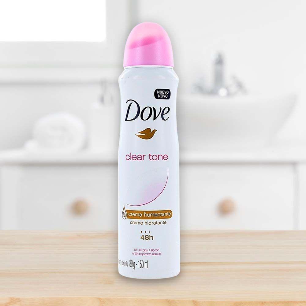 Dove clear tone online deodorant spray