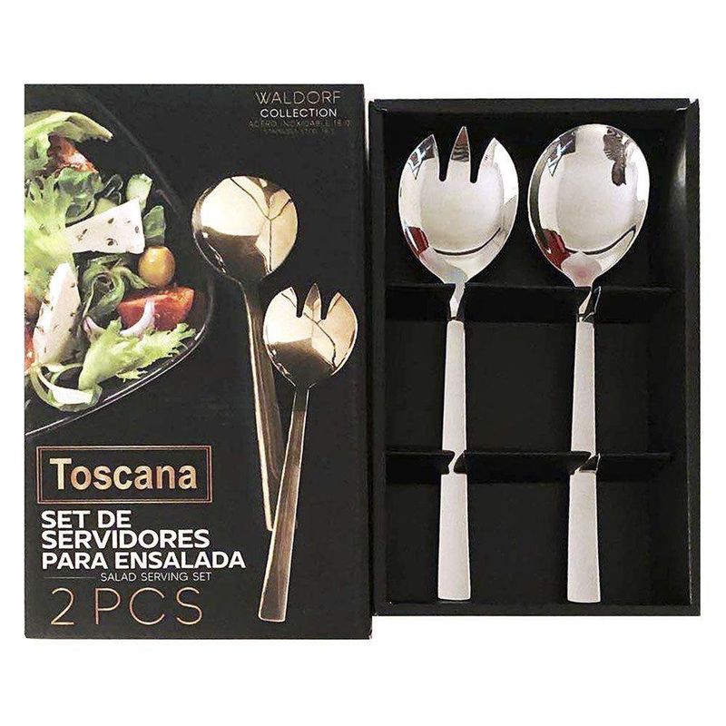 Set Cubiertos Para Ensalada 2Pzas - Toscana