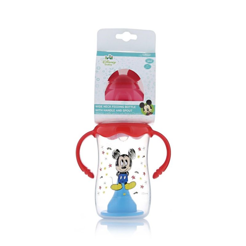 Biberón Para Bebé C/Asas 9Oz Mickey - Disney
